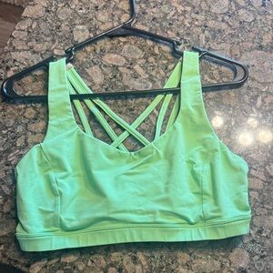 Lululemon Athletica Lime Sports Bra